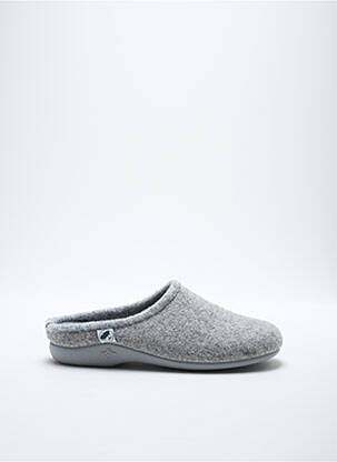 Chaussons/Pantoufles gris LA BANDE À MICH' femme
