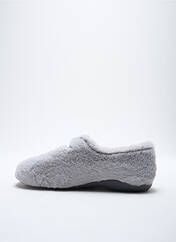 Chaussons/Pantoufles gris LA BANDE À MICH' pour femme seconde vue