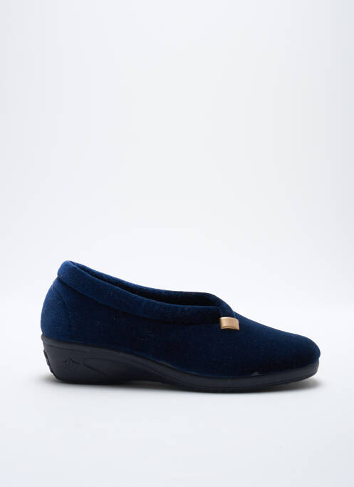 Chaussons/Pantoufles bleu LA BANDE À MICH' pour femme