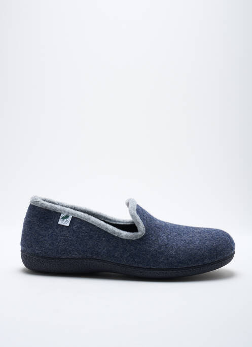 Chaussons/Pantoufles bleu LA BANDE À MICH' pour homme