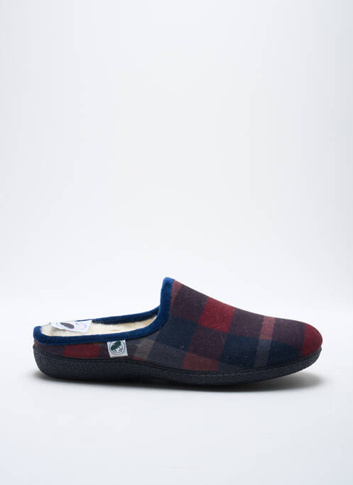 Chaussons/Pantoufles bleu LA BANDE À MICH' pour homme