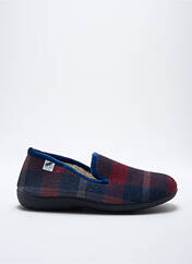 Chaussons/Pantoufles bleu LA BANDE À MICH' pour homme seconde vue