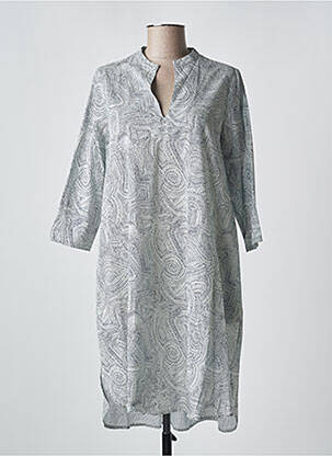 Robe mi-longue bleu OPIFICIO NEIRAMI femme