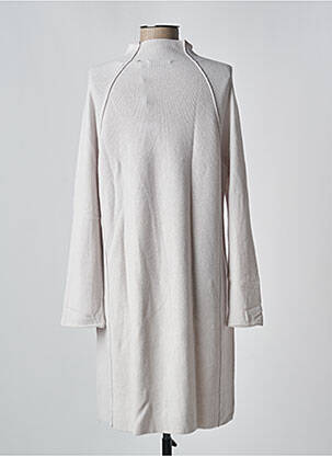 Robe pull gris GRAN SASSO femme