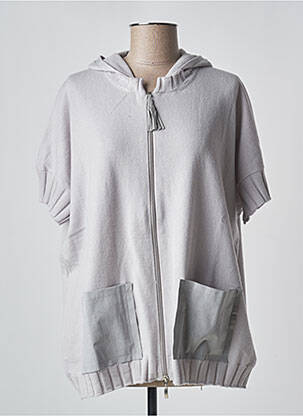 Veste casual gris GRAN SASSO femme