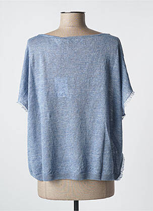 Pull bleu GRAN SASSO femme