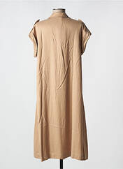 Robe mi-longue beige PESERICO pour femme seconde vue