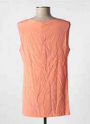 Top orange ANNECLAIRE pour femme seconde vue