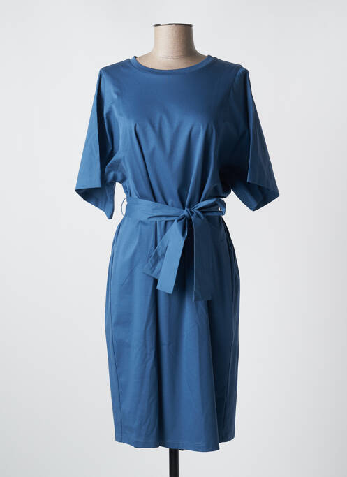 Robe mi-longue bleu MAXMARA pour femme