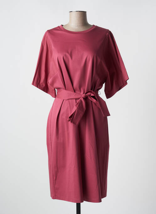 Robe mi-longue rouge MAXMARA pour femme