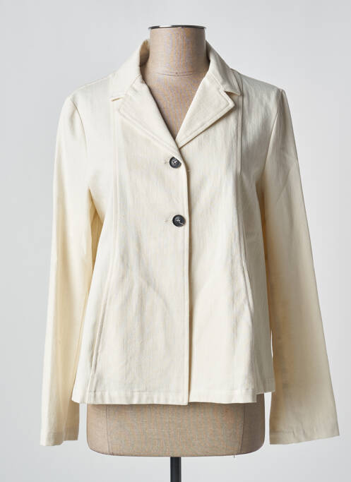 Veste casual beige OPIFICIO NEIRAMI pour femme