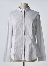 Chemisier coupe cintrée manches longues gris PESERICO femme