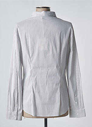 Chemisier coupe cintrée manches longues gris PESERICO femme