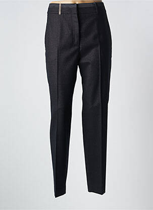 Pantalon chino taille normale taille normale noir PESERICO femme