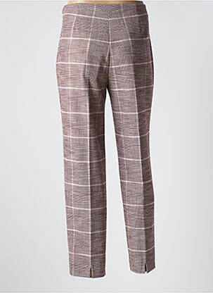 Pantalon 7/8 taille haute taille haute rouge PIAZZA SEMPIONE femme