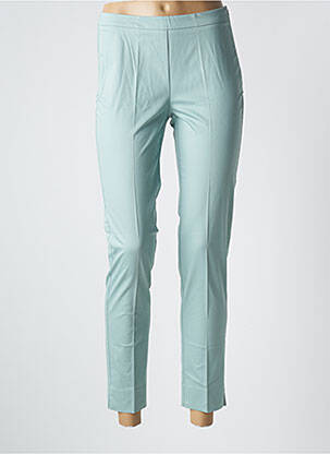 Pantalon 7/8 taille à pinces taille normale bleu ROSSO 35 femme