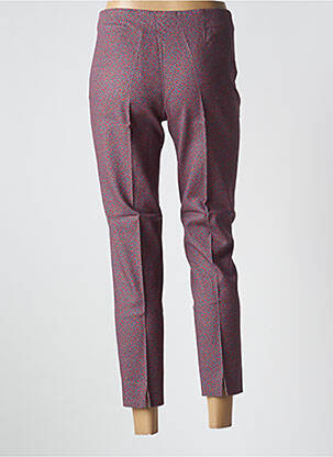 Pantalon 7/8 taille haute taille haute rouge PIAZZA SEMPIONE femme