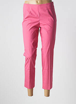 Pantalon 7/8 taille haute taille haute rose ROSSO 35 femme