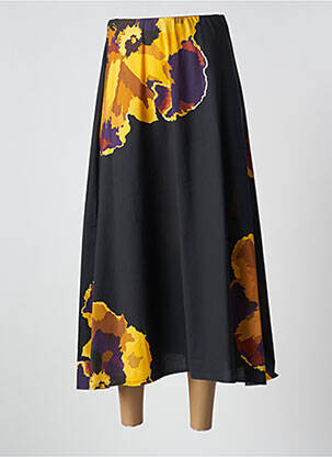 Jupe longue taille haute noir LIVIANA CONTI femme