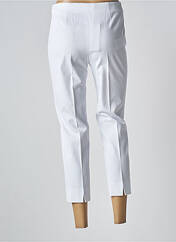 Pantalon 7/8 blanc PIAZZA SEMPIONE pour femme seconde vue