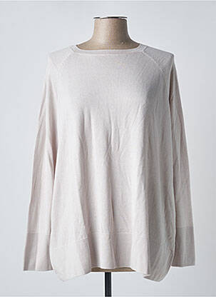 Pull beige PUROTATTO pour femme