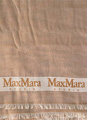 Foulard beige MAXMARA pour femme seconde vue