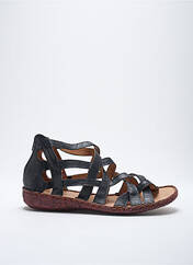 Sandales/Nu pieds noir JOSEF SEIBEL pour femme seconde vue