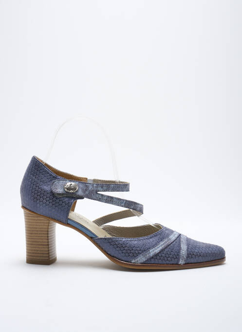 Sandales/Nu pieds bleu J.METAYER pour femme