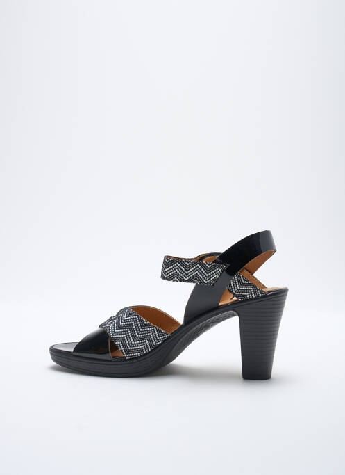 Sandales/Nu pieds noir KARSTON pour femme