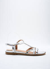 Sandales/Nu pieds argent EMILIE KARSTON pour femme seconde vue