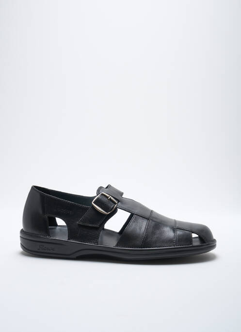 Sandales/Nu pieds noir SIOUX pour homme