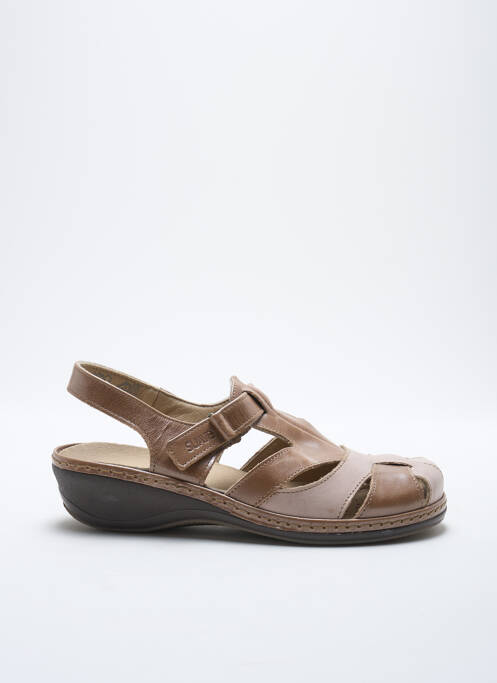 Sandales/Nu pieds marron SUAVE pour femme