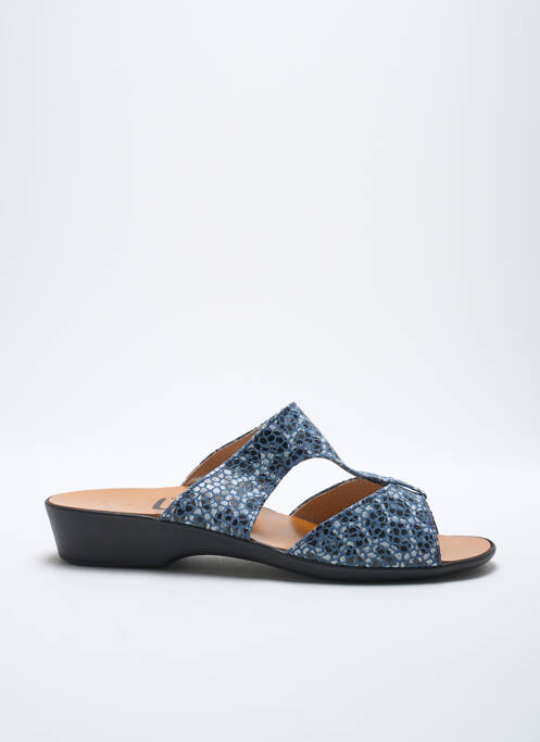 Mules/Sabots bleu LADY pour femme