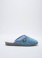 Chaussons/Pantoufles bleu LA VAGUE pour femme seconde vue