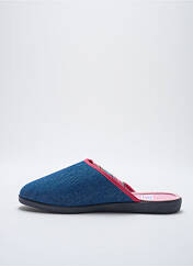 Chaussons/Pantoufles bleu LA VAGUE pour femme seconde vue