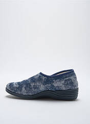 Chaussons/Pantoufles bleu LA VAGUE pour femme seconde vue