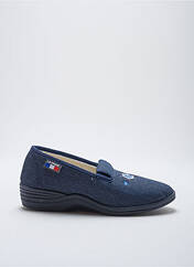 Chaussons/Pantoufles bleu LA VAGUE pour femme seconde vue