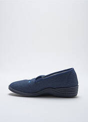 Chaussons/Pantoufles bleu LA VAGUE pour femme seconde vue