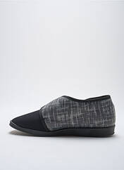 Chaussons/Pantoufles noir LA VAGUE pour homme seconde vue