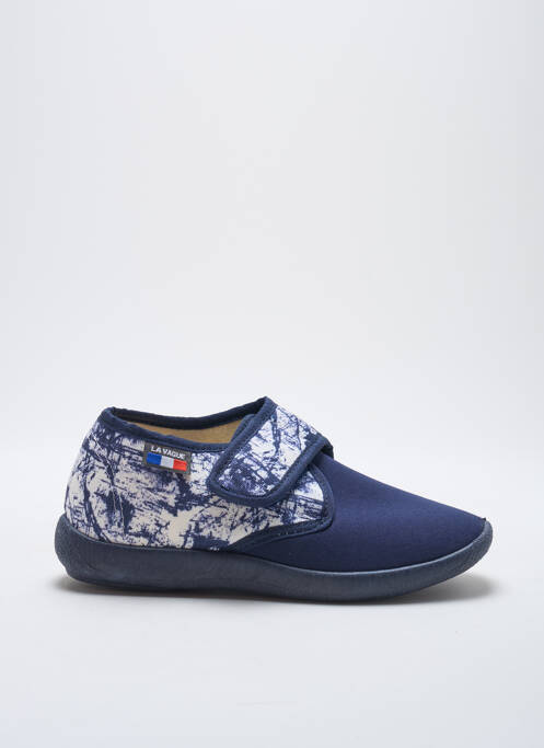 Chaussons/Pantoufles bleu LA VAGUE pour femme