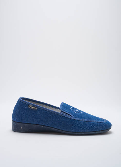 Chaussons/Pantoufles bleu SEMELFLEX pour femme