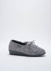 Chaussons/Pantoufles gris SEMELFLEX pour femme seconde vue