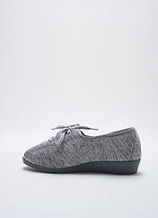 Chaussons/Pantoufles gris SEMELFLEX pour femme seconde vue