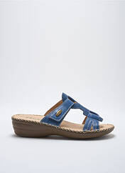 Mules/Sabots bleu SEMELFLEX pour femme seconde vue