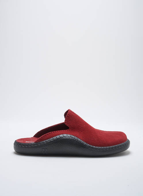 Chaussons/Pantoufles rouge ROMIKA pour femme