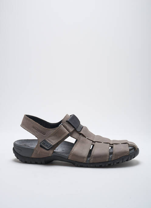 Sandales/Nu pieds marron MEPHISTO pour homme