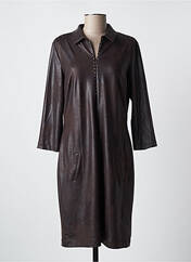 Robe mi-longue marron EVA KAYAN pour femme seconde vue