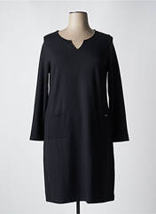 Robe mi-longue noir MALOKA pour femme seconde vue