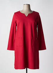 Robe mi-longue rouge MALOKA pour femme seconde vue