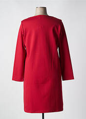 Robe mi-longue rouge MALOKA pour femme seconde vue